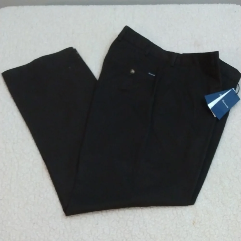 NWT Faconnable Brown Cotton/Wool Pants 36 - 31.5 - Picture 3 of 14